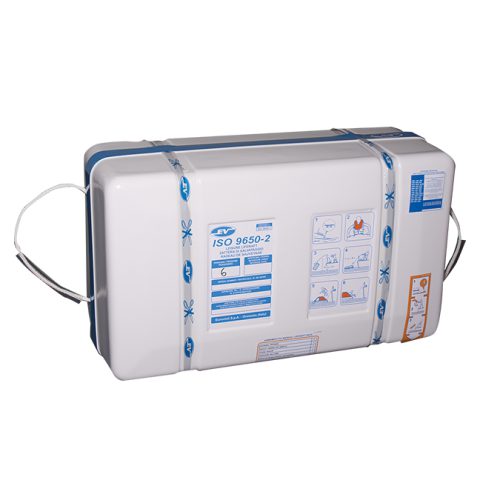 Liferaft Eurovinil 10 People Container ISO 9650