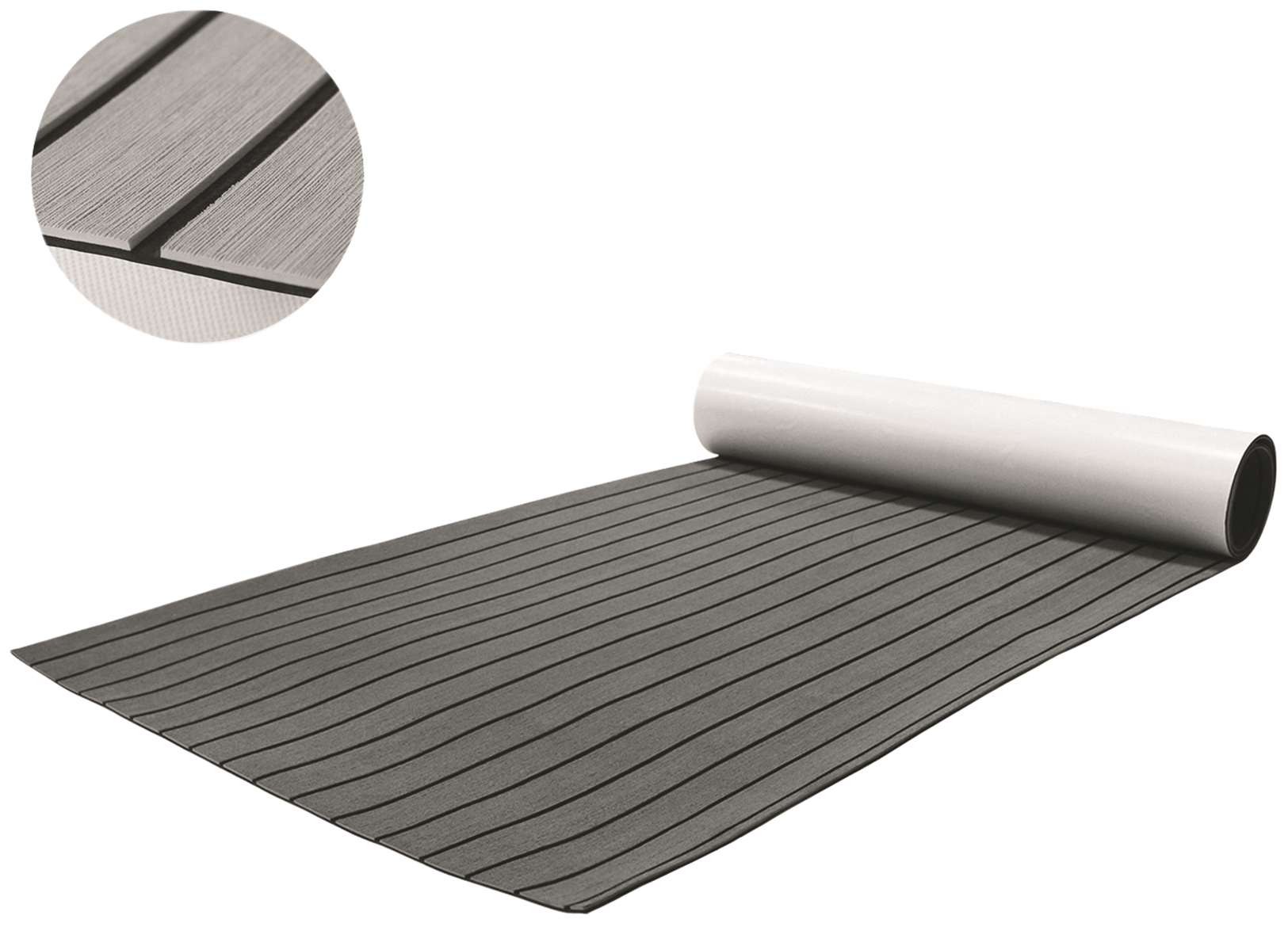 3M Adhesive Flooring - Grooved - Grey 100 x 200cm