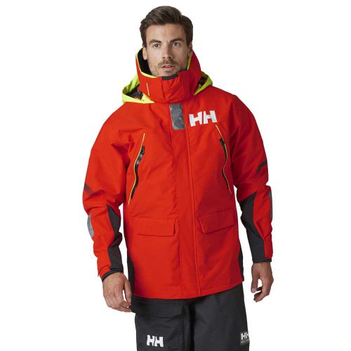 Offshore Jacket Helly Hansen Skagen Red, Size : L