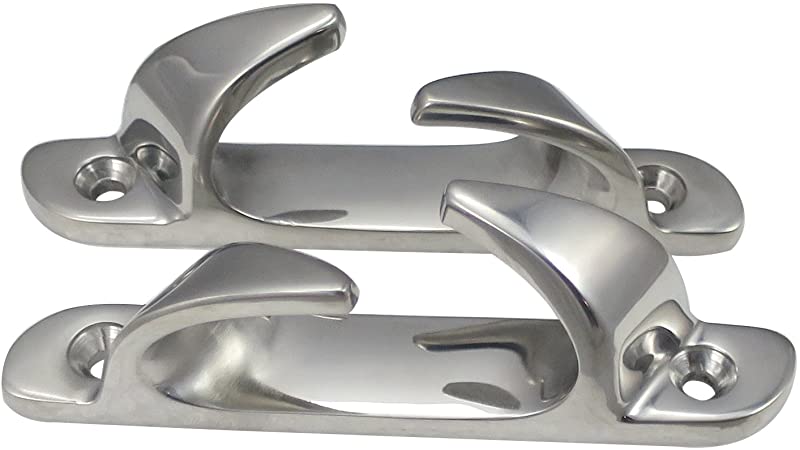 Paired Skene Choks 300x55mm Chromed Bronze max Rope 30mm