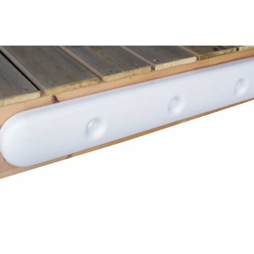 UltraGard Dock Edge Protection Bumper White - 890x127x57mm