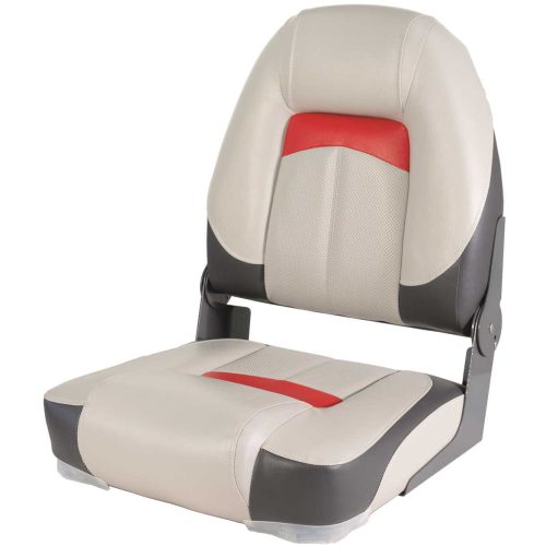 Marine Seat Premium Red  457x482x603mm