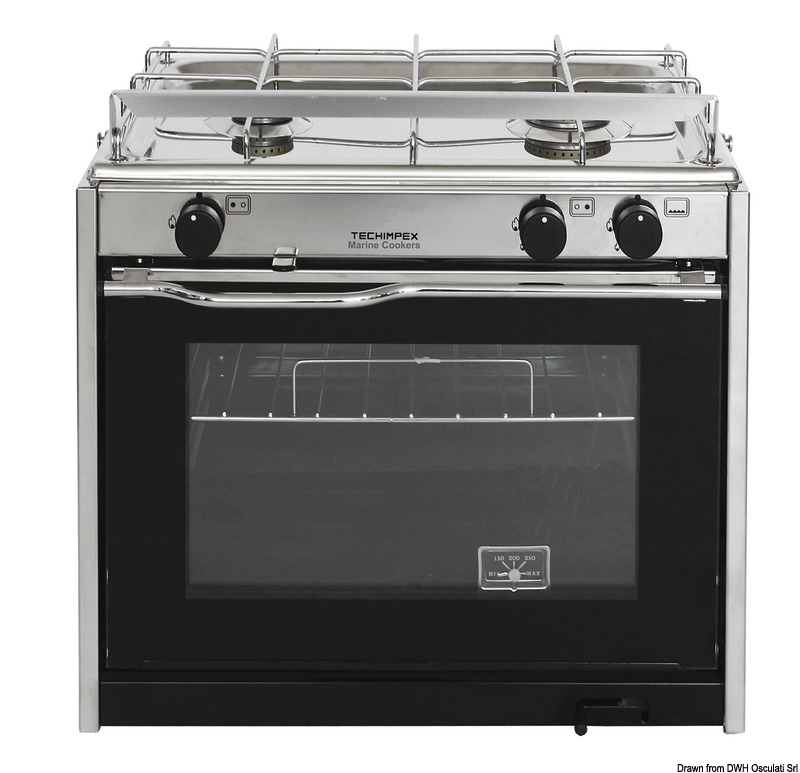 Stainless Cooker Techimpex Tropea XL 2