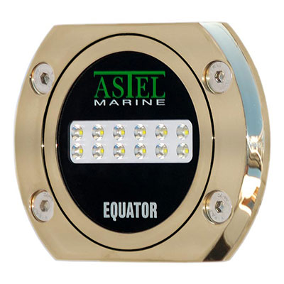 Underwater Led Light Astel Equator MSR1280 Bronze RGBW