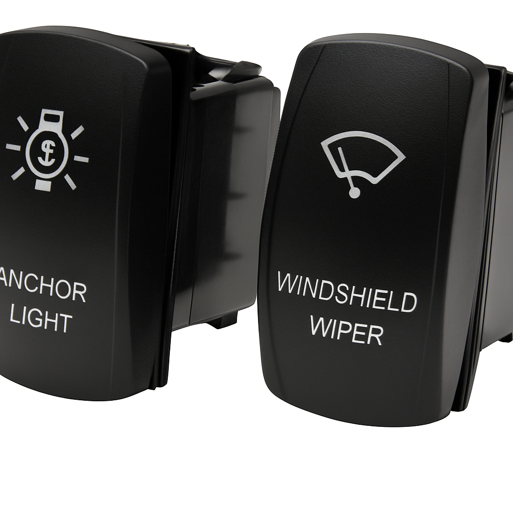 Switch Ip68 for Windshield Wiper ( 8 Terminals)