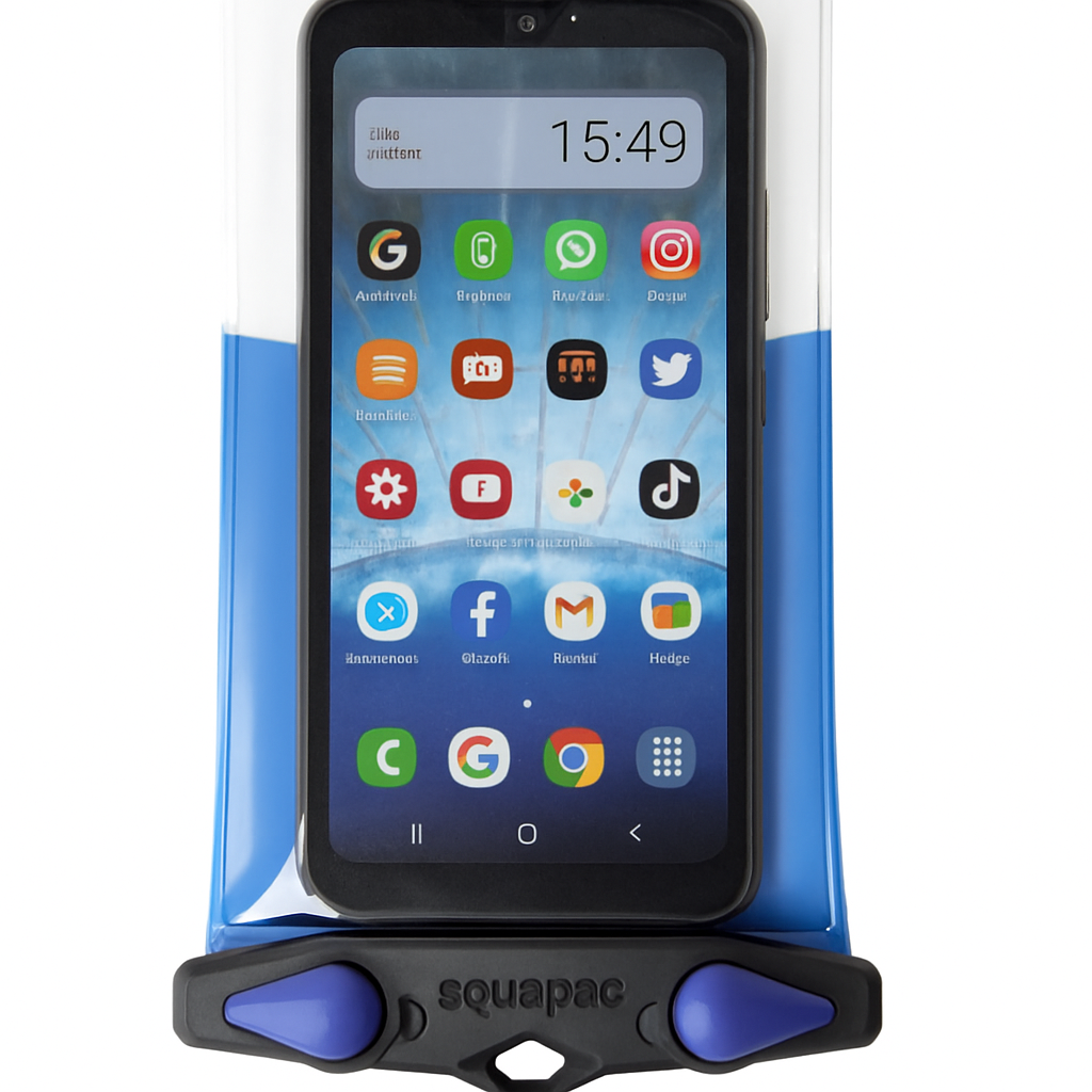Dry bag Aquapac PhoneCase Blue 195 x 115mm