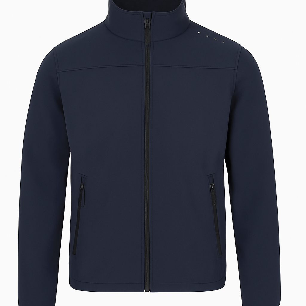 Musto Evo Crew Softshell Jacket - Size XL - Color Navy Blue